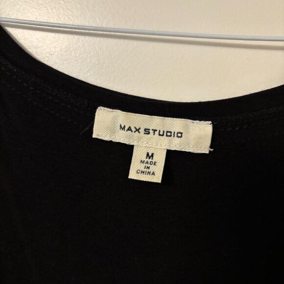 Max Studio Black Jumpsuit - Picture 3 of 4